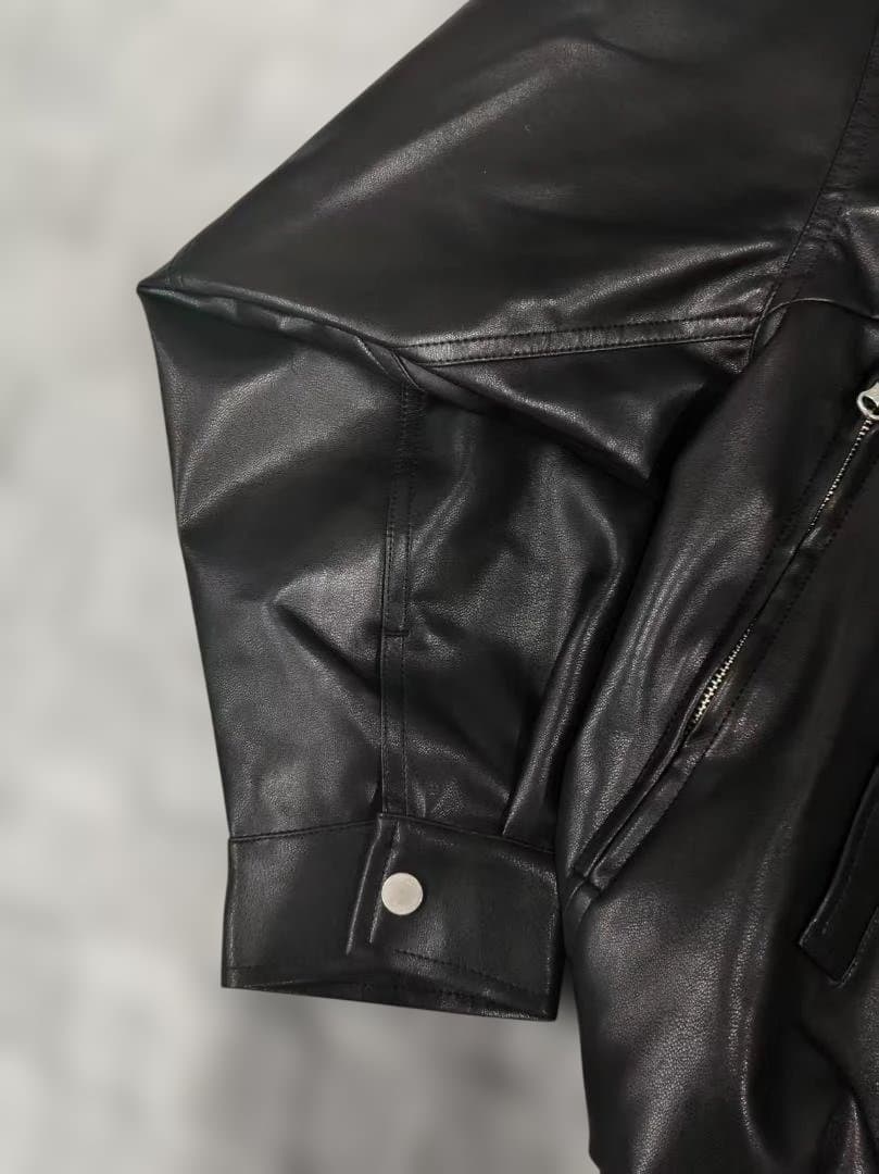 BEAMS ビームスレザーブルゾンジャケット