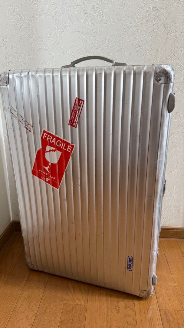 RIMOWA 82L クラシックフライト　青ロゴ　静音ホイール