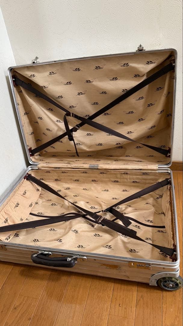 RIMOWA 82L クラシックフライト　青ロゴ　静音ホイール