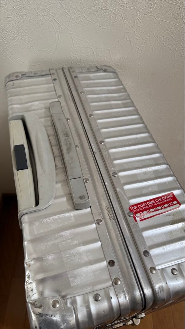 RIMOWA 82L クラシックフライト　青ロゴ　静音ホイール