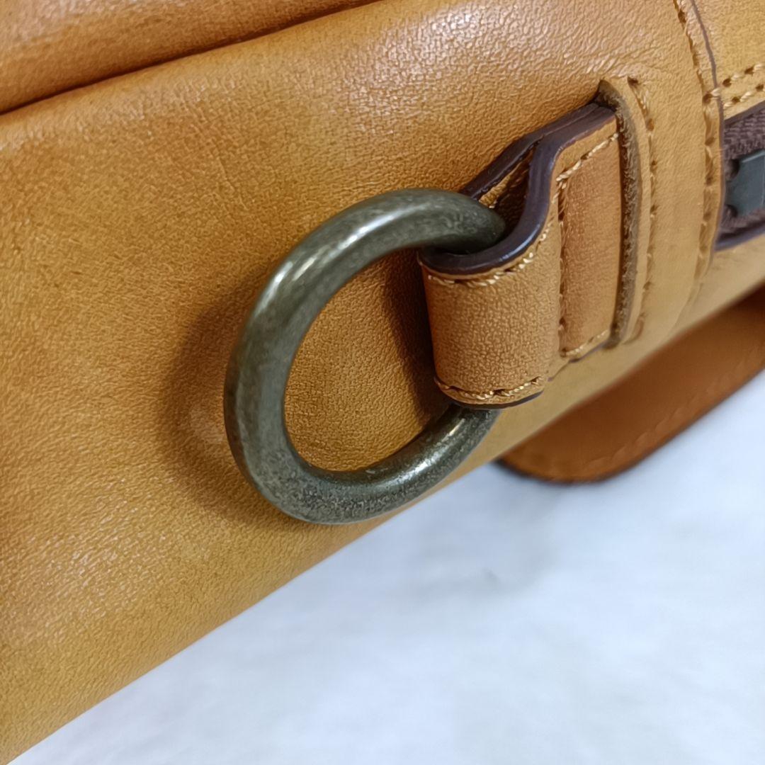 良品✨土屋鞄製造所 ガジェット ビッグポケット ヒップバック オイルレザー