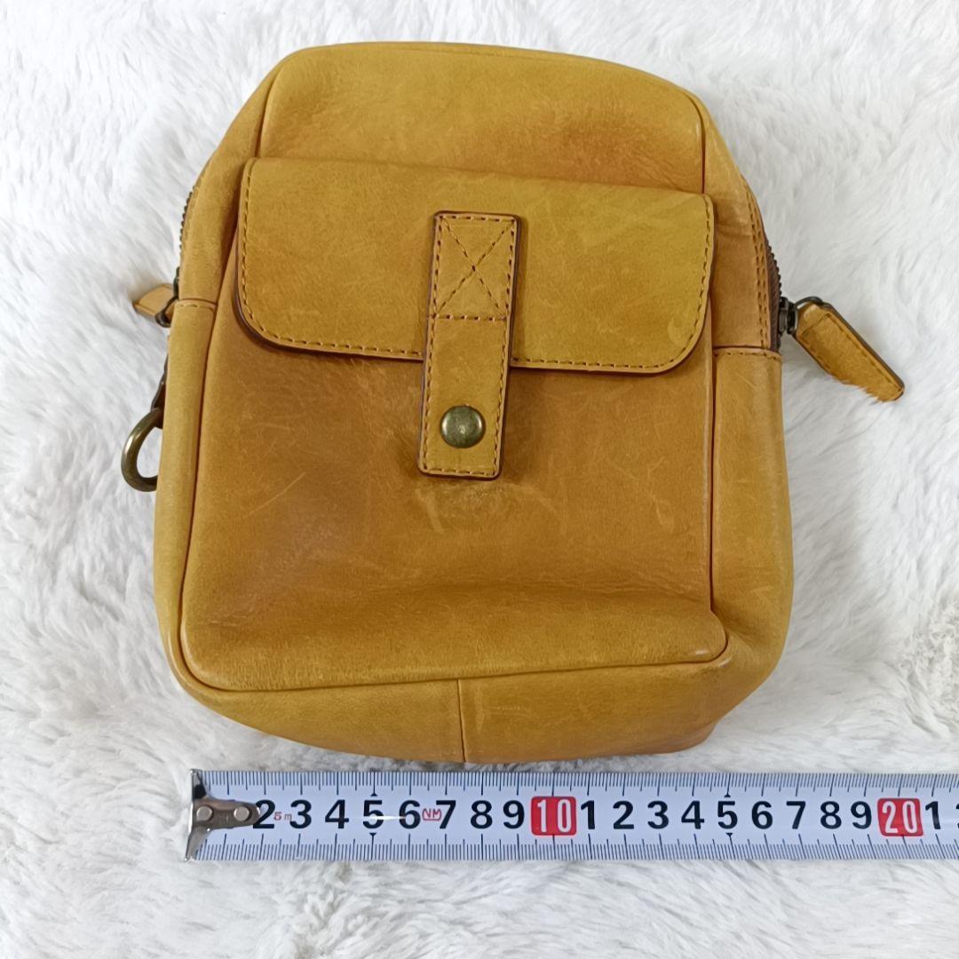 良品✨土屋鞄製造所 ガジェット ビッグポケット ヒップバック オイルレザー