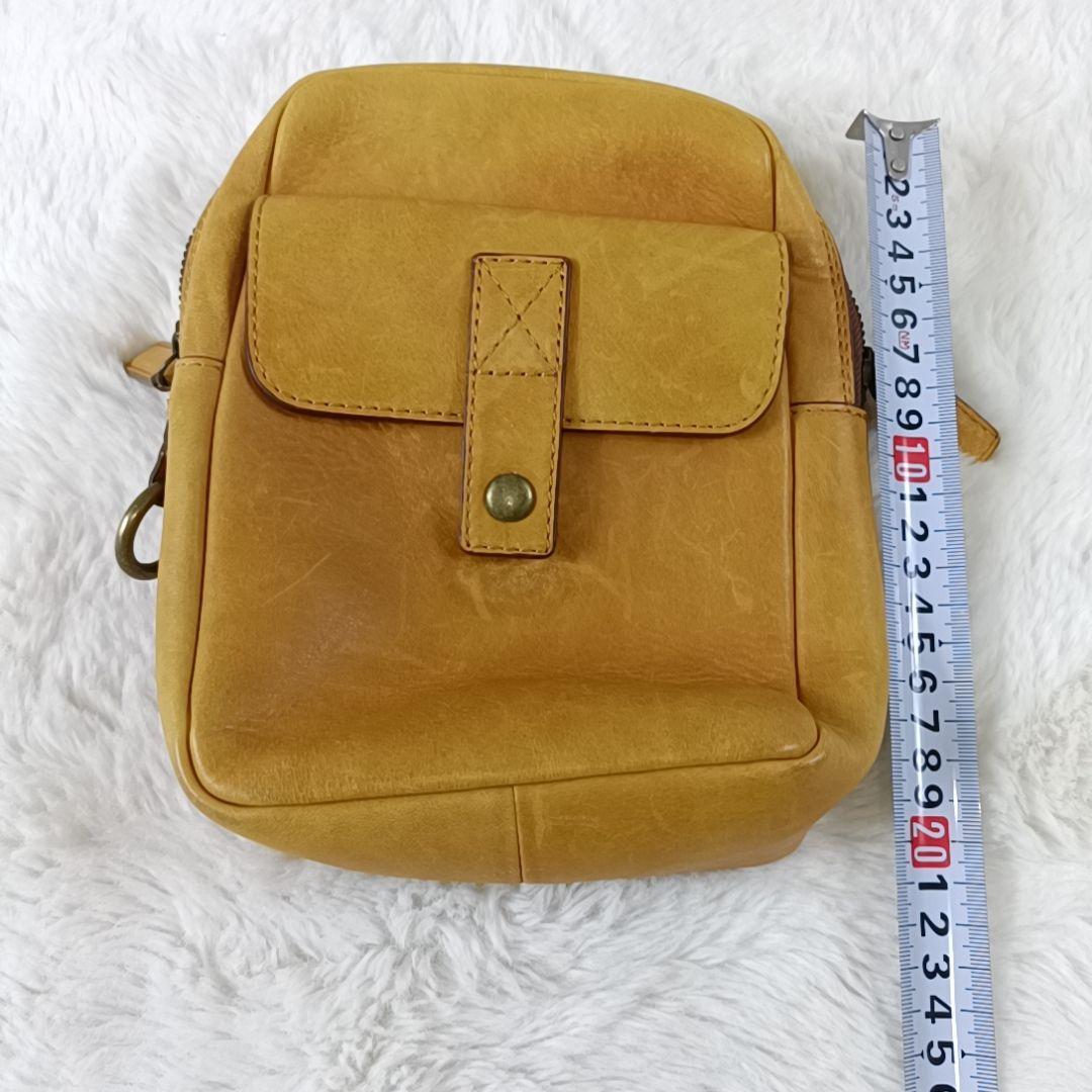 良品✨土屋鞄製造所 ガジェット ビッグポケット ヒップバック オイルレザー