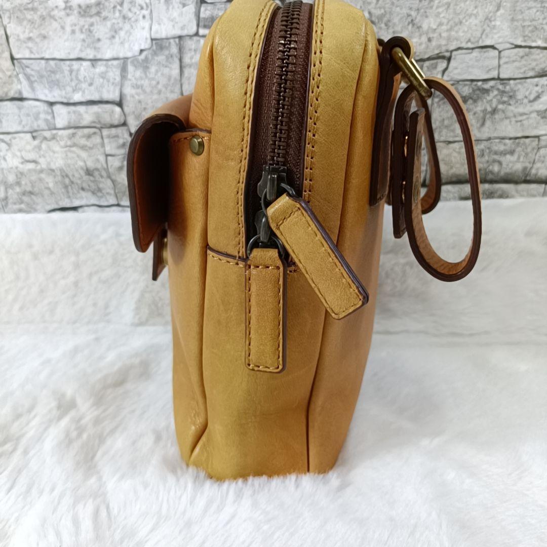 良品✨土屋鞄製造所 ガジェット ビッグポケット ヒップバック オイルレザー