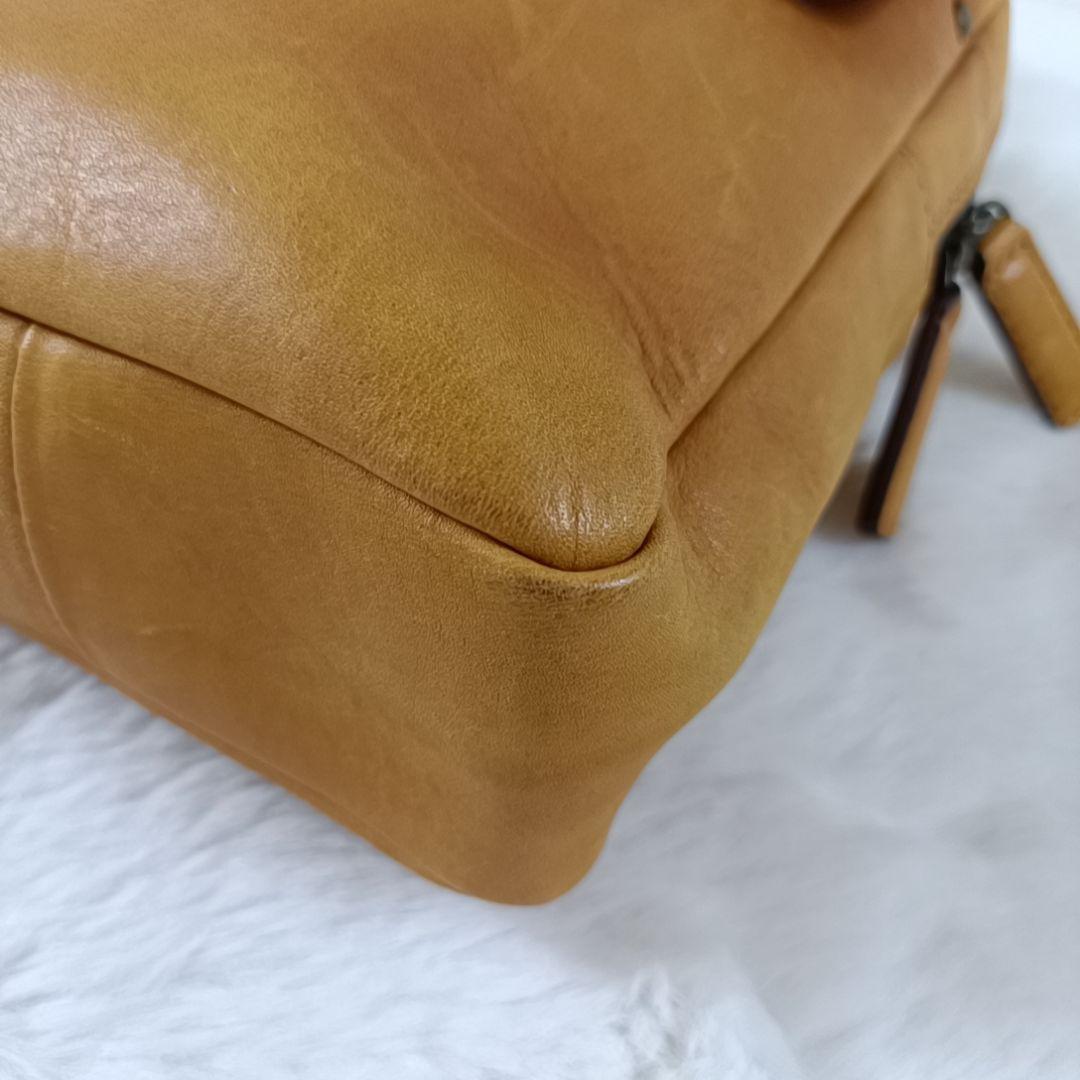 良品✨土屋鞄製造所 ガジェット ビッグポケット ヒップバック オイルレザー