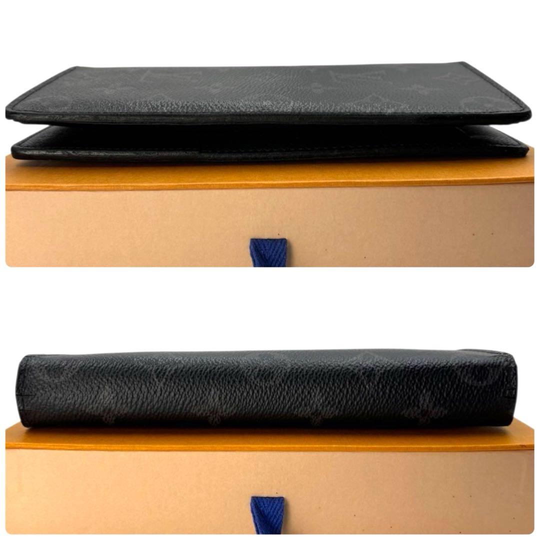 ルイヴィトン　モノグラム　エクリプス　ポルトフォイユ　ブラザ　長財布　292