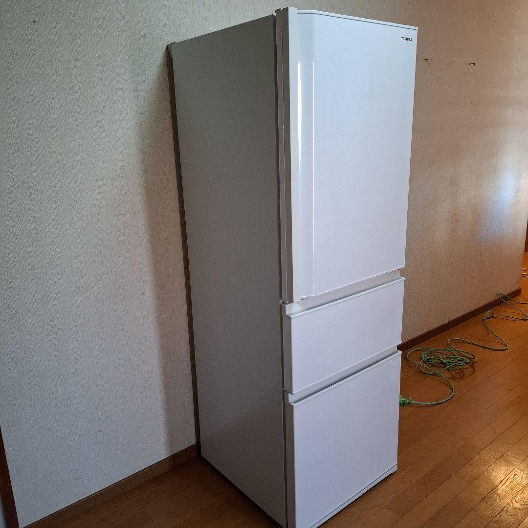 TOSHIBAノンフロン冷凍冷蔵庫 GR-S36SC(WT) 年式2021