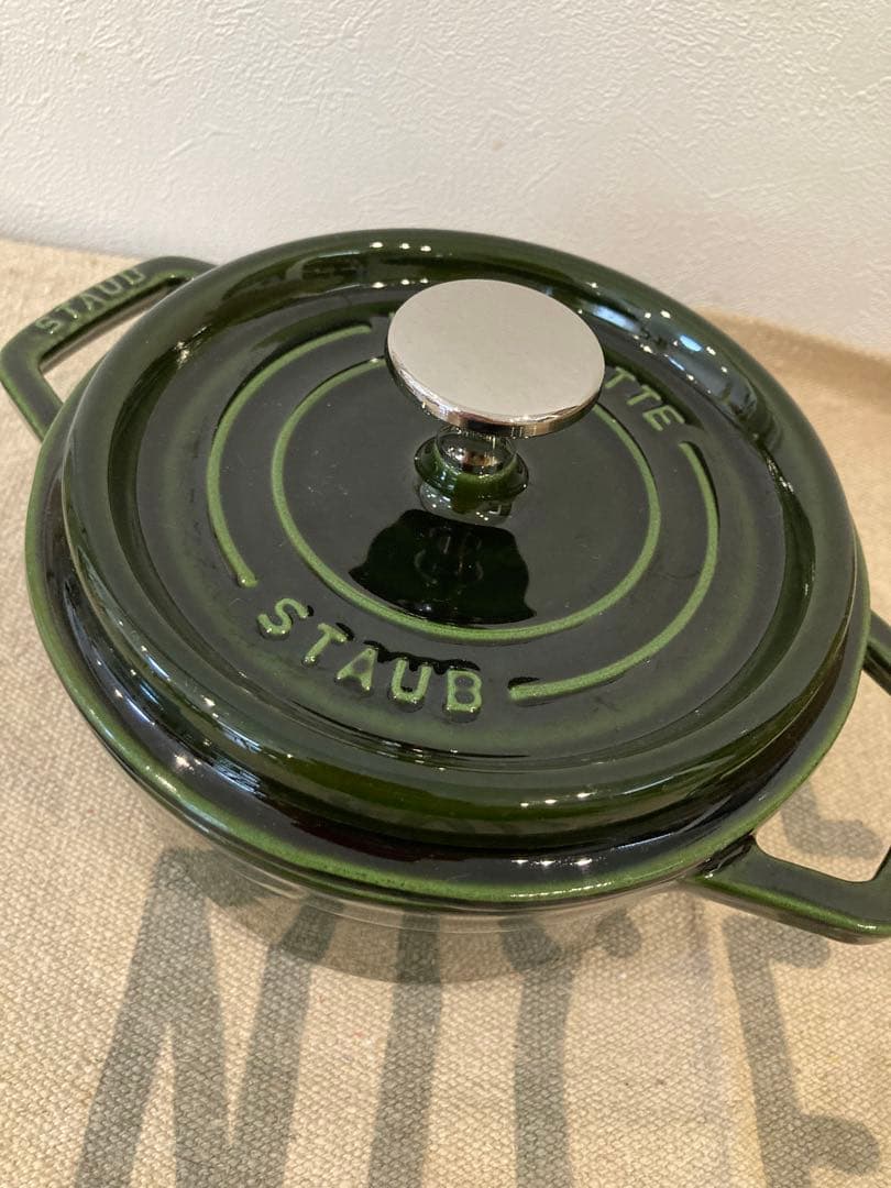 staub cocotte 16 オリーブ　Olive ストウブ　ココット　鍋