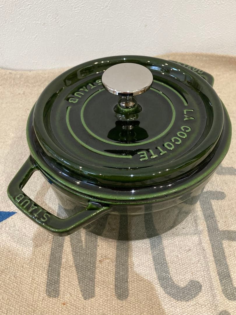 staub cocotte 16 オリーブ　Olive ストウブ　ココット　鍋