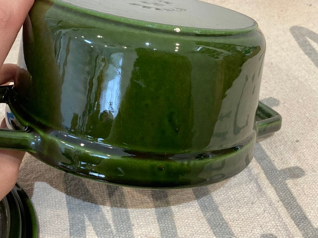 staub cocotte 16 オリーブ　Olive ストウブ　ココット　鍋