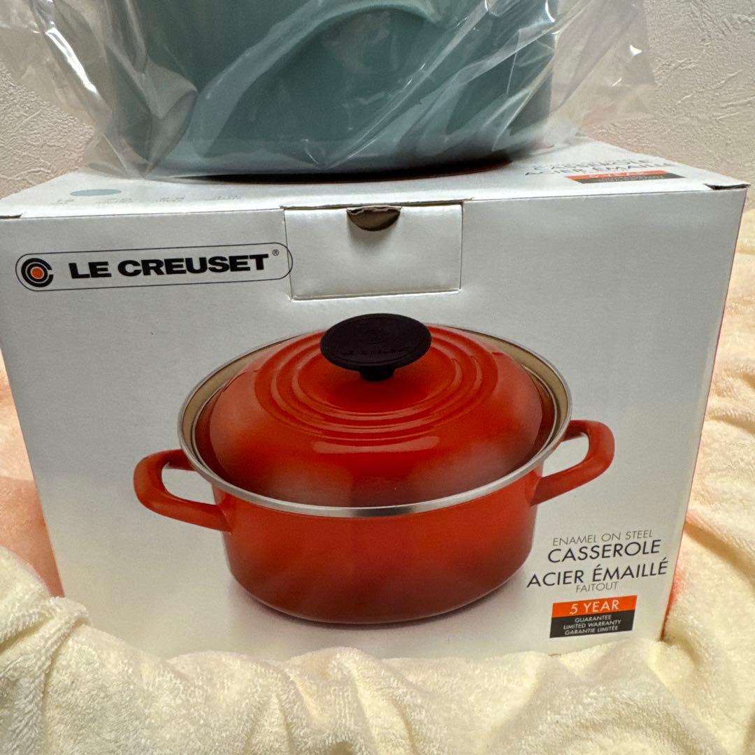 新品　LE CREUSET キャセロール　18cm