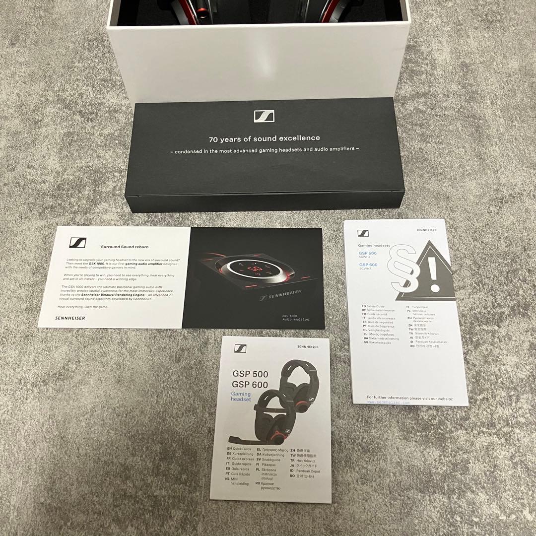 ゼンハイザー ゲーミングヘッドセット ノイズキャンセリング マイクGSP500