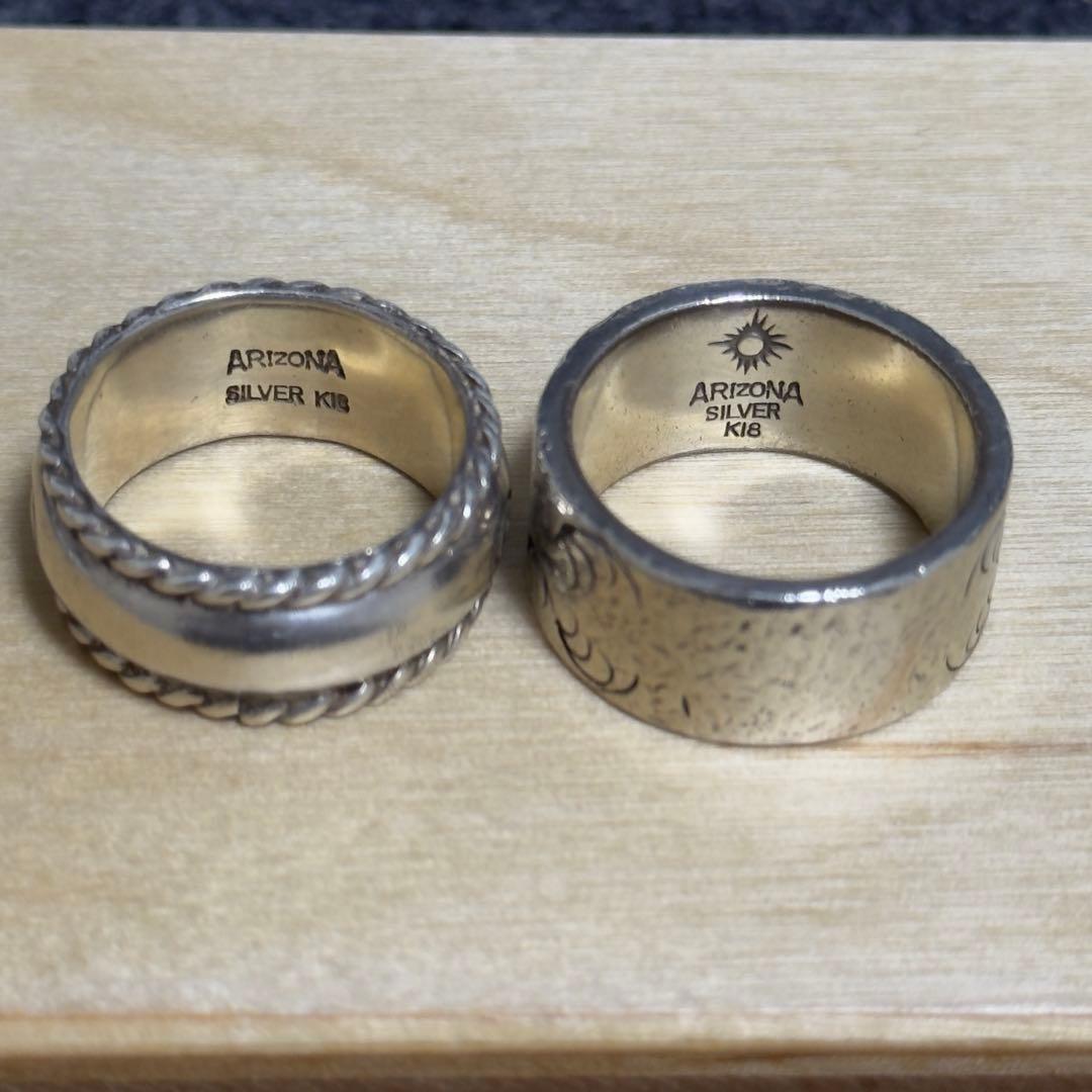 ARIZONA FREEDOM アリゾナフリーダム SV925 K18 唐草太陽