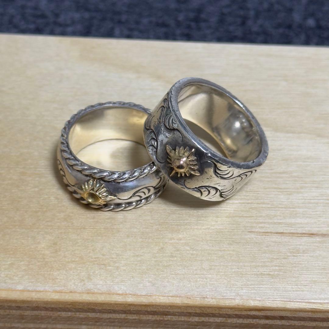 ARIZONA FREEDOM アリゾナフリーダム SV925 K18 唐草太陽