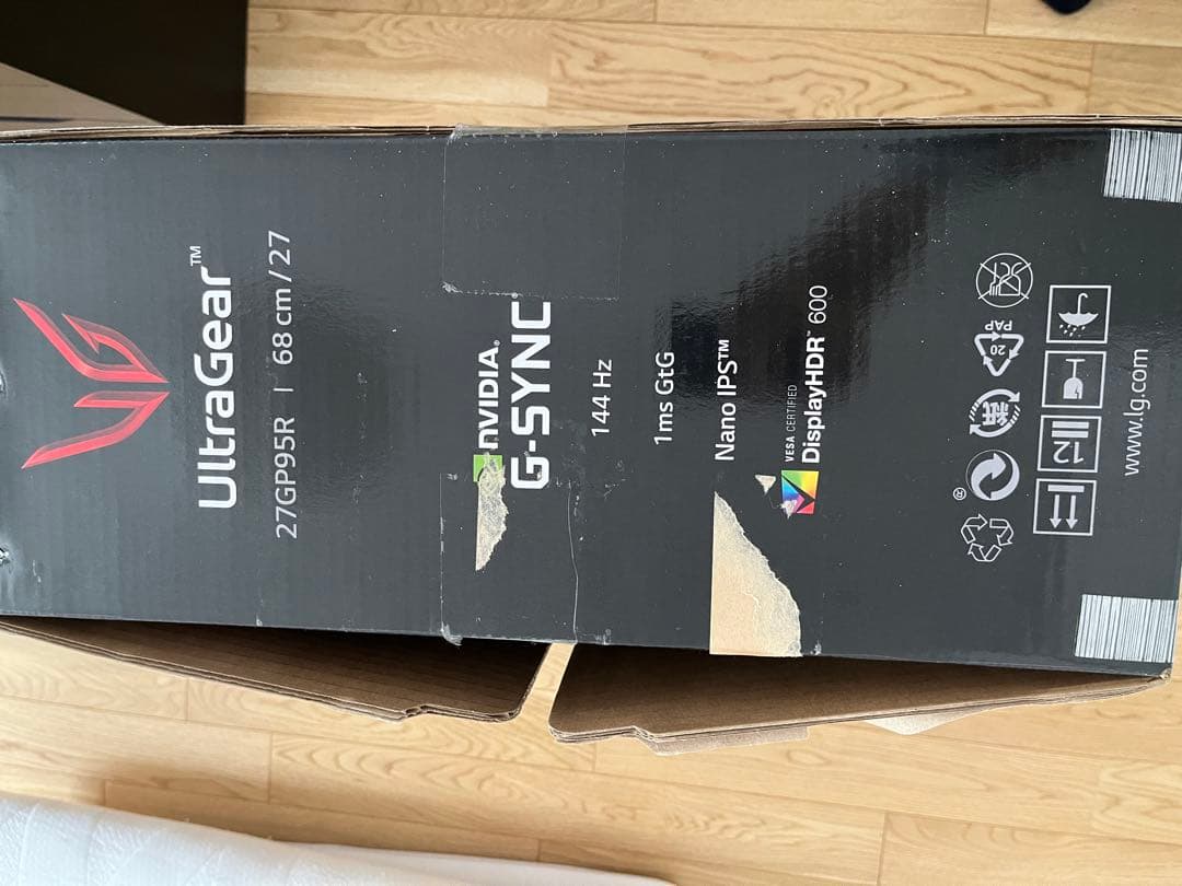 【いるか】LG UltraGear 27GP95R モニター2台セット