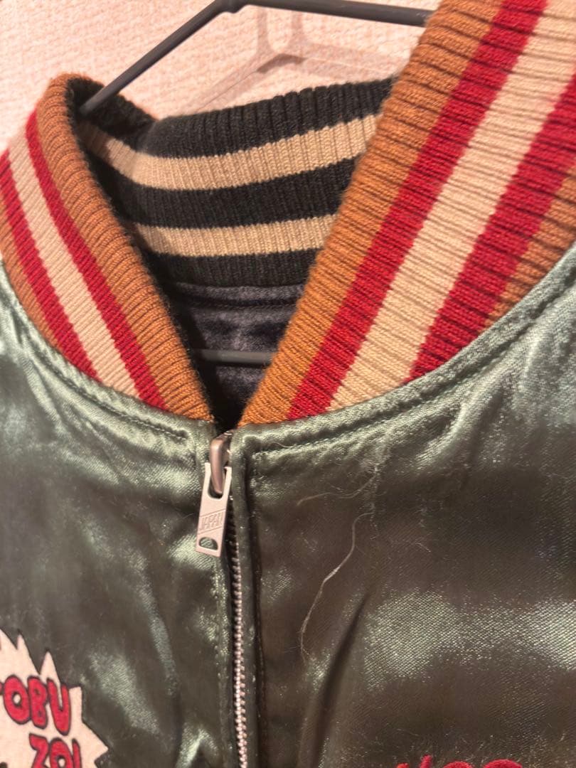 スカジャン キャラクター刺繍　長州力