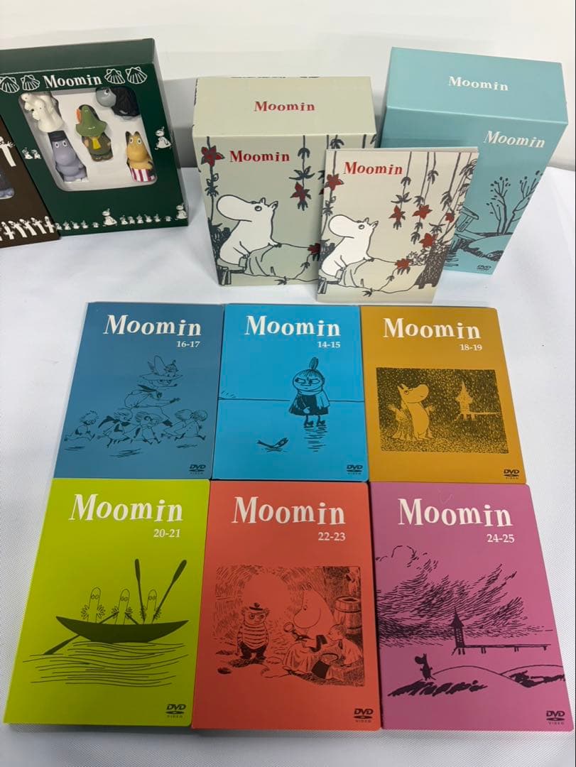 MOOMIN DVD 25枚ボックスセット フィギュア付 美品/保管品