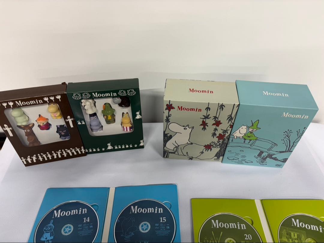MOOMIN DVD 25枚ボックスセット フィギュア付 美品/保管品
