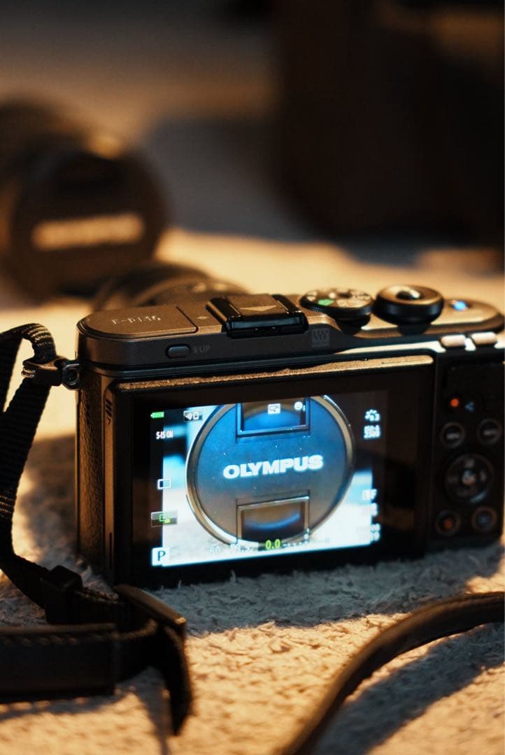 OLYMPUS PEN E-PL10 ブラック　レンズ2個セット