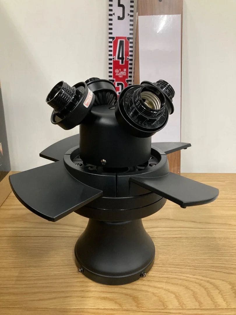 【未使用品】JAVALO ELF シーリングファンライト JE-CF003-BK