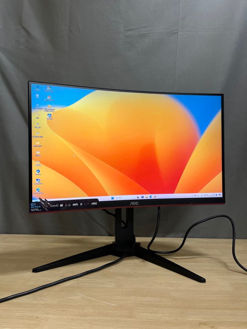 AOC C24G1 23.6インチゲーミングモニター　曲面型(湾曲型)146Hz