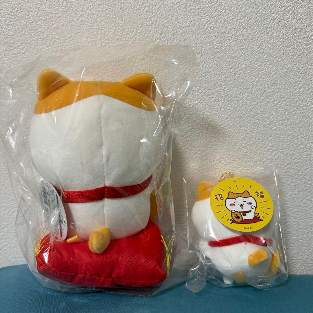 ちいかわ 招福！ハチワレマスコット・ぬいぐるみS 2種セット