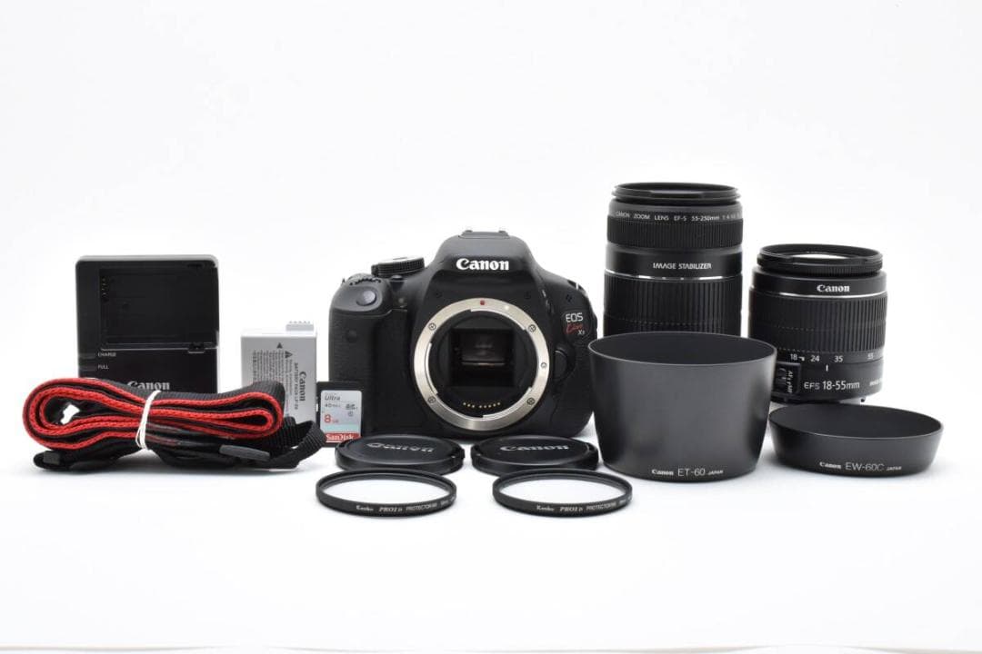 ■ほぼ新品■ キャノン　Canon EOS Kiss X5 ダブルズームキット