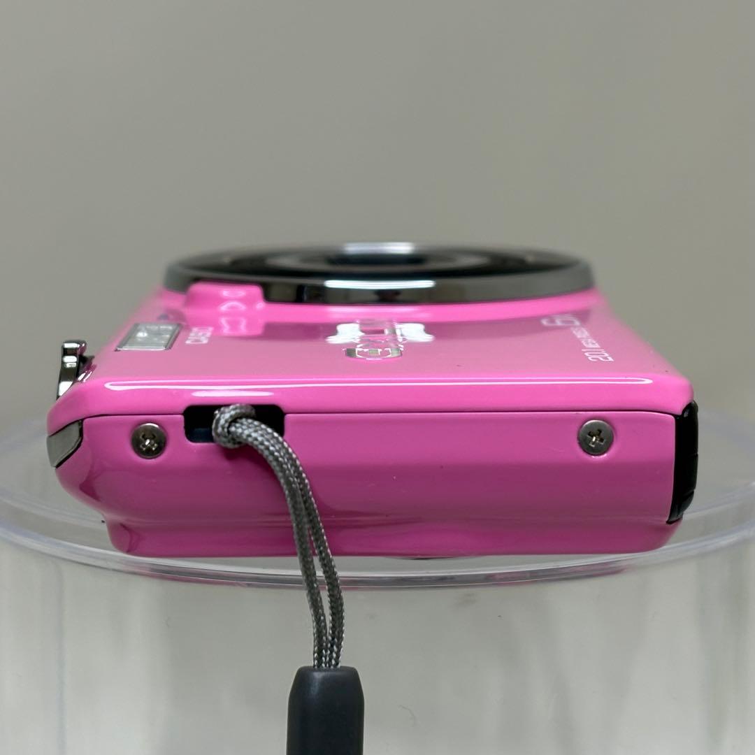 美品　CASIO カメラ　エクシリム　EX-ZS35 ピンク コンデジ　動作品