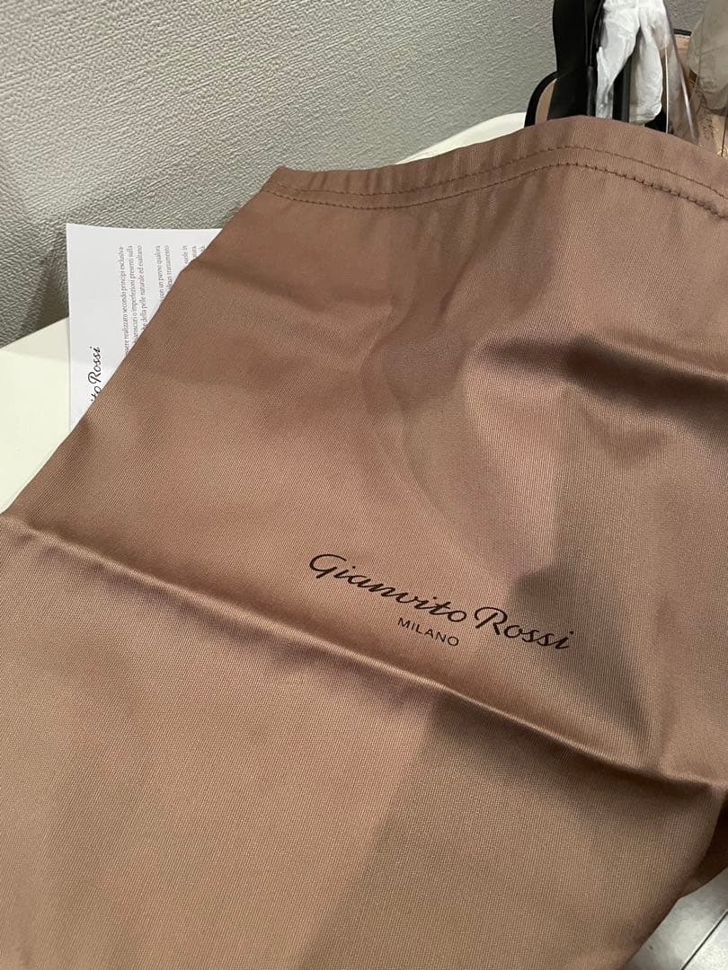 ジャンヴィトロッシ☆リボンパンプス☆ブラック37ハーフ