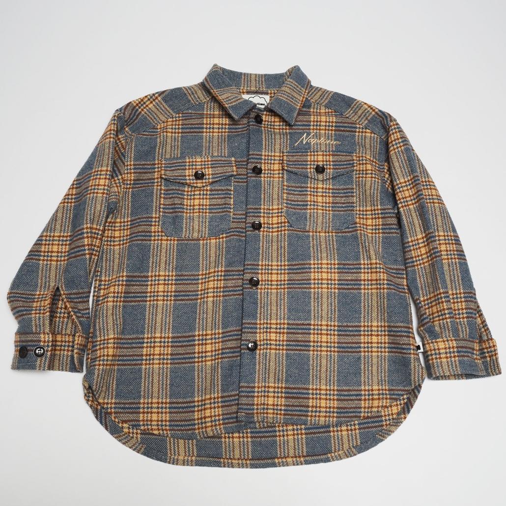 Naptime ナップタイム nap-023 チェックネルシャツ Nissy