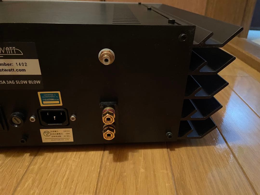 firstwatt F7 パワーアンプ ネルソン・パス 動作品