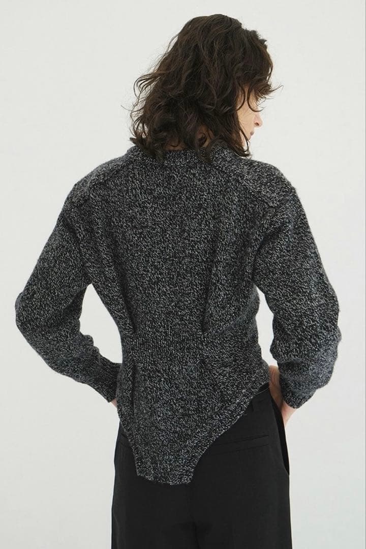 トップス CLANE LOW GAUGE BODYSUIT KNIT TOPS