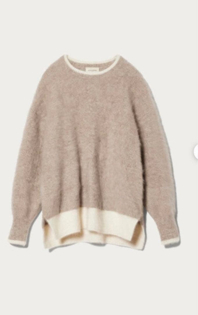 ユナイテッドアローズ　フォックス カシミヤ クルーネックニット 23FW