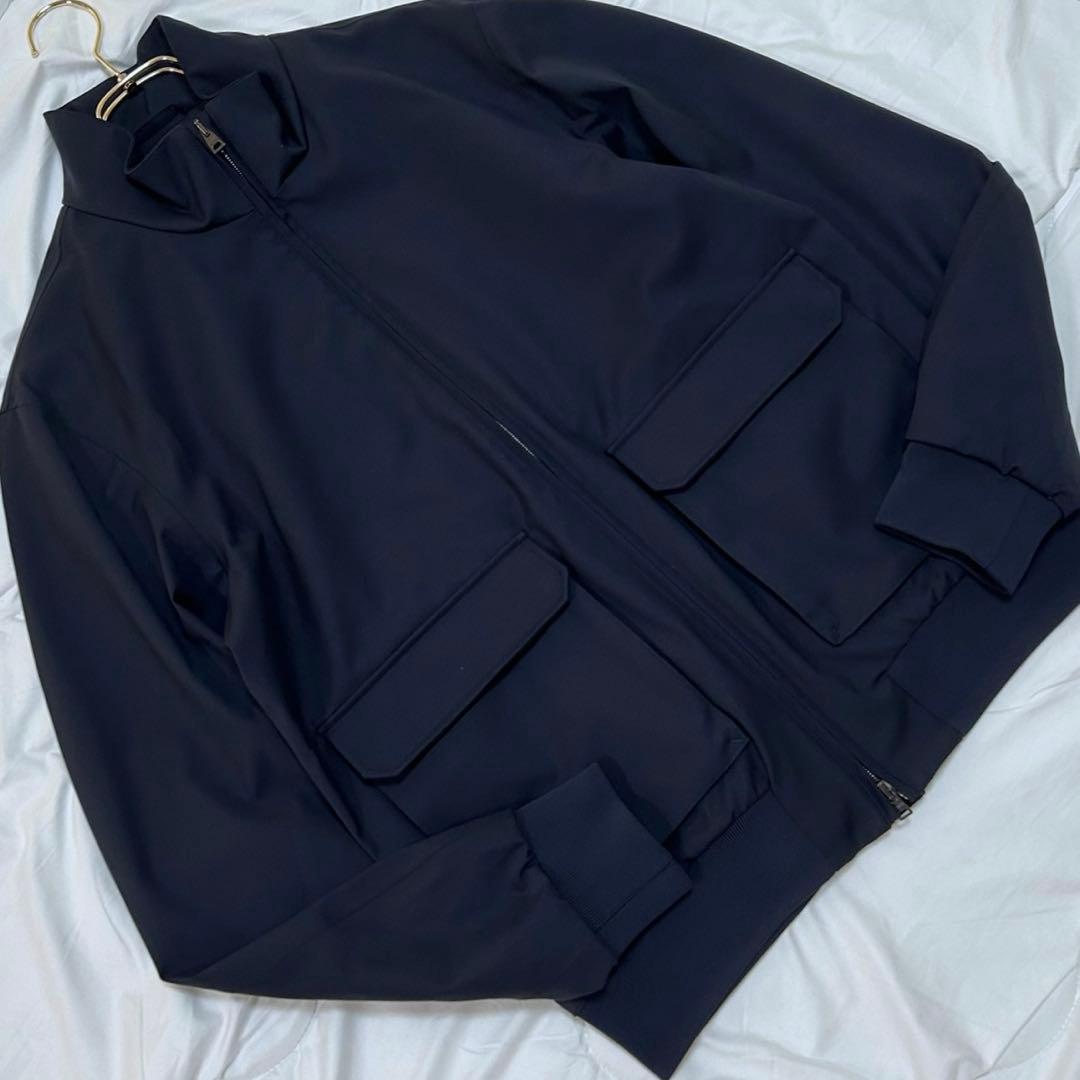 24s 美品 HERNO ロロピアーナ ボンバージャケット ヴァルスター型