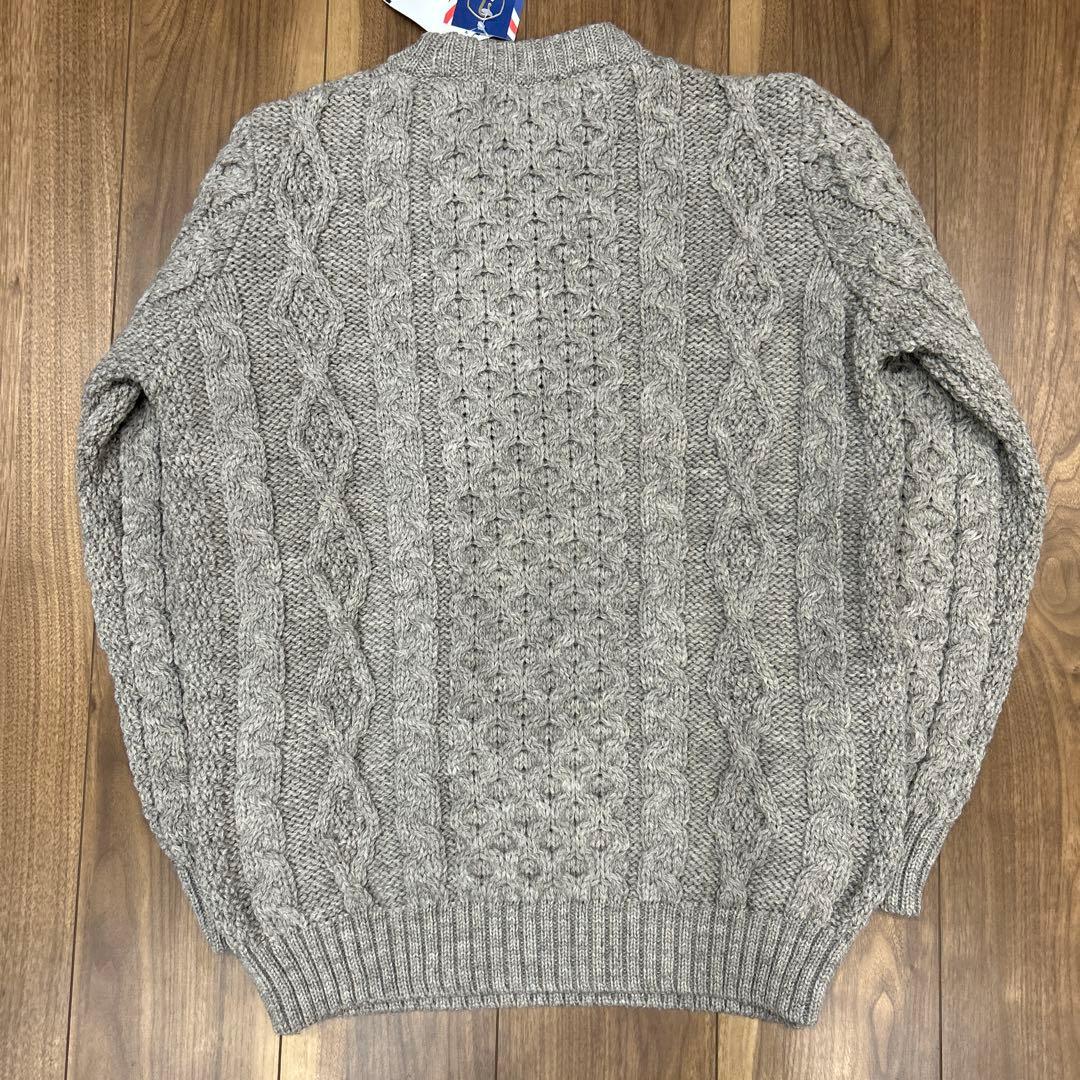 新品 定価27500円 ケリーウーレンミルズ ケーブルニット 40 ベージュ