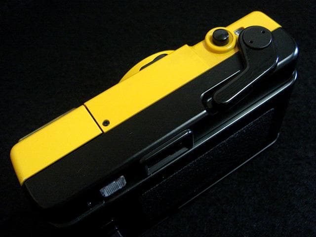 撮影可 コニカ C35 EF3 黄 konica c35 ef3 フィルムカメラ