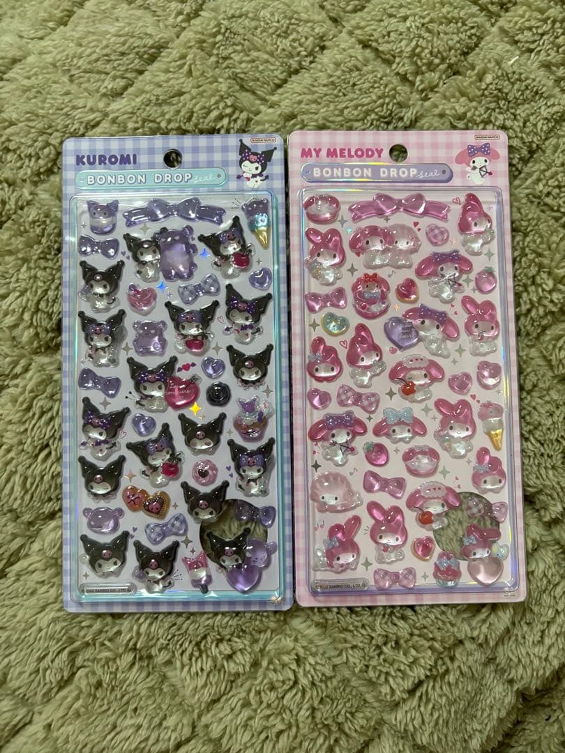 【正規品】サンリオ　ボンボンドロップシール 第二弾　5種