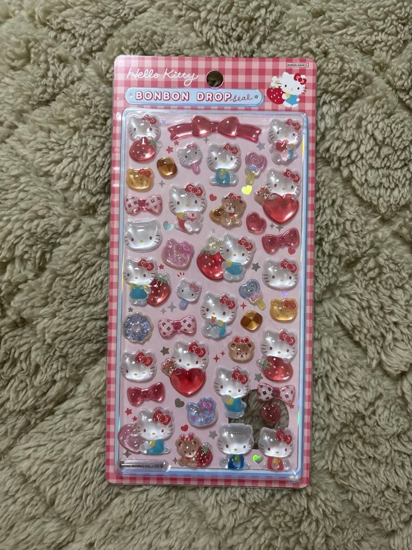 【正規品】サンリオ　ボンボンドロップシール 第二弾　5種