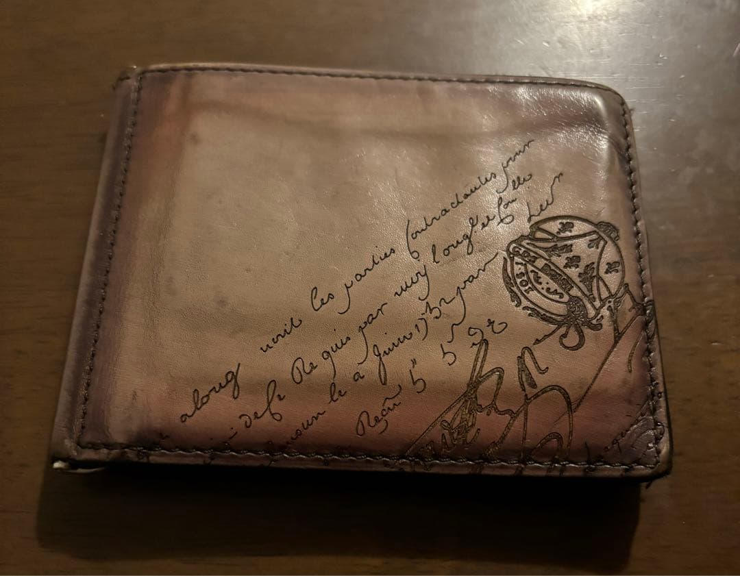 Berluti マネークリップ　フィギュア フラップ コンパクトウォレット