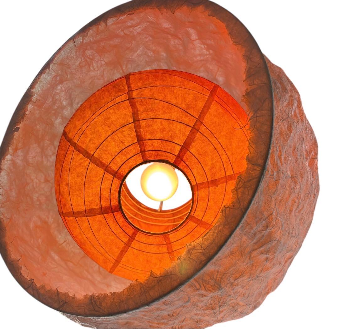 ペンダントライト 和紙 月のあかり 中古