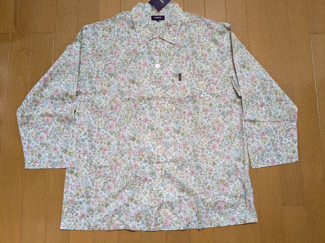 未使用タグ付き　LIBERTY　リバティ　パジャマ　Lサイズ　綿100%　日本製