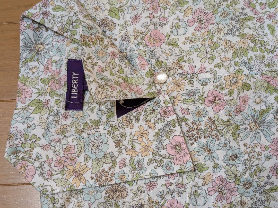 未使用タグ付き　LIBERTY　リバティ　パジャマ　Lサイズ　綿100%　日本製