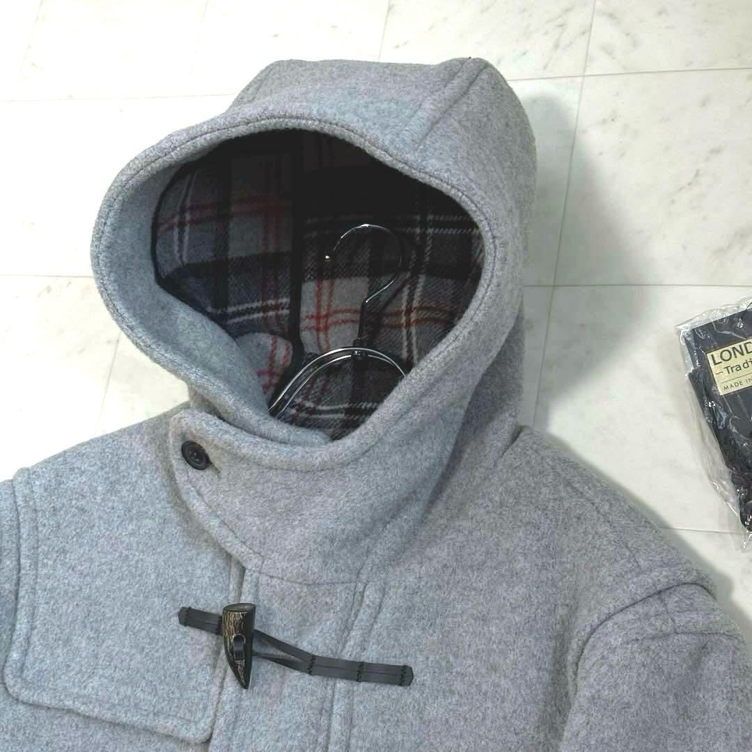 【110丈】ドアーズ別注★ロンドントラディション ダッフルコート ライトグレー