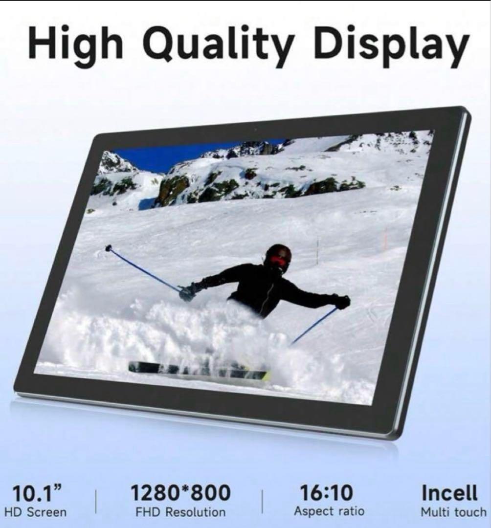 新品☆Android15 6GB 128GB ケース付 タブレット 10インチ