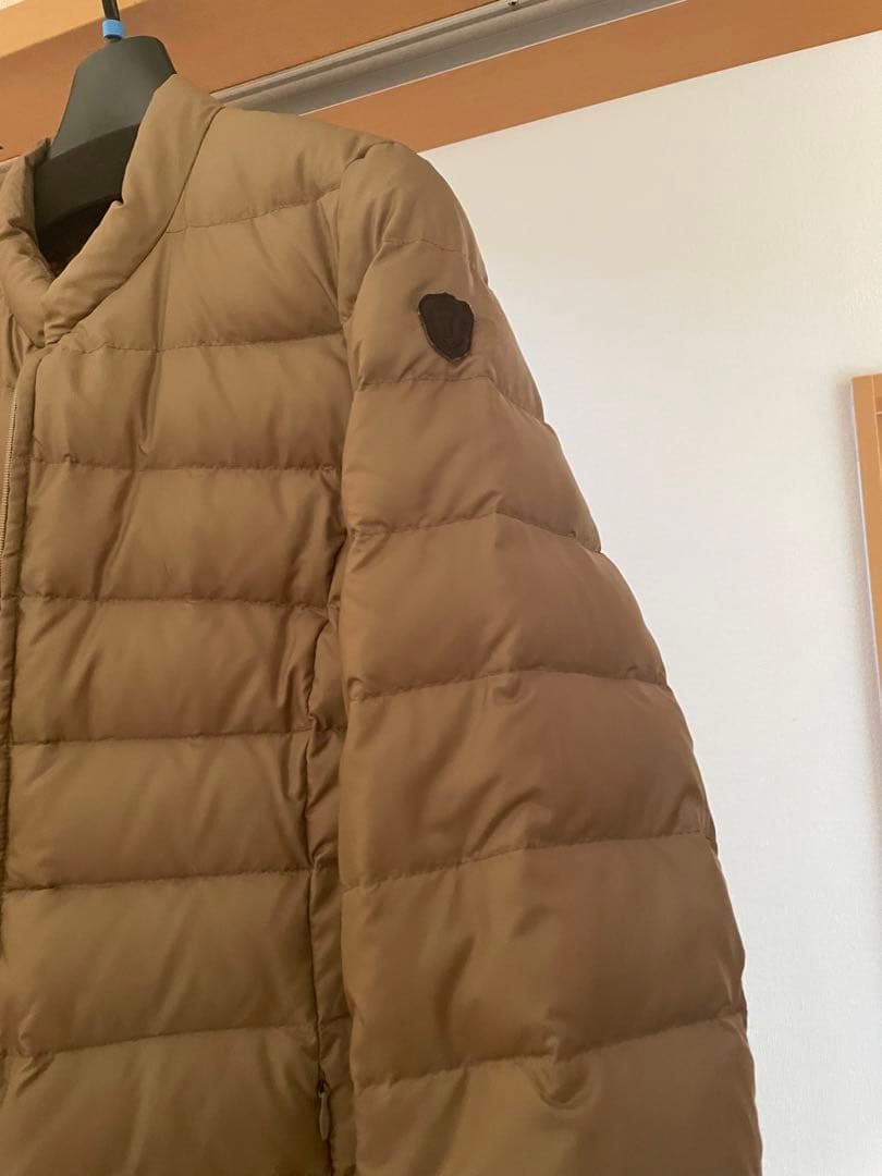 本日限定価格★未使用品【自由区】カーキ ベージュフード付きモッズコート　38