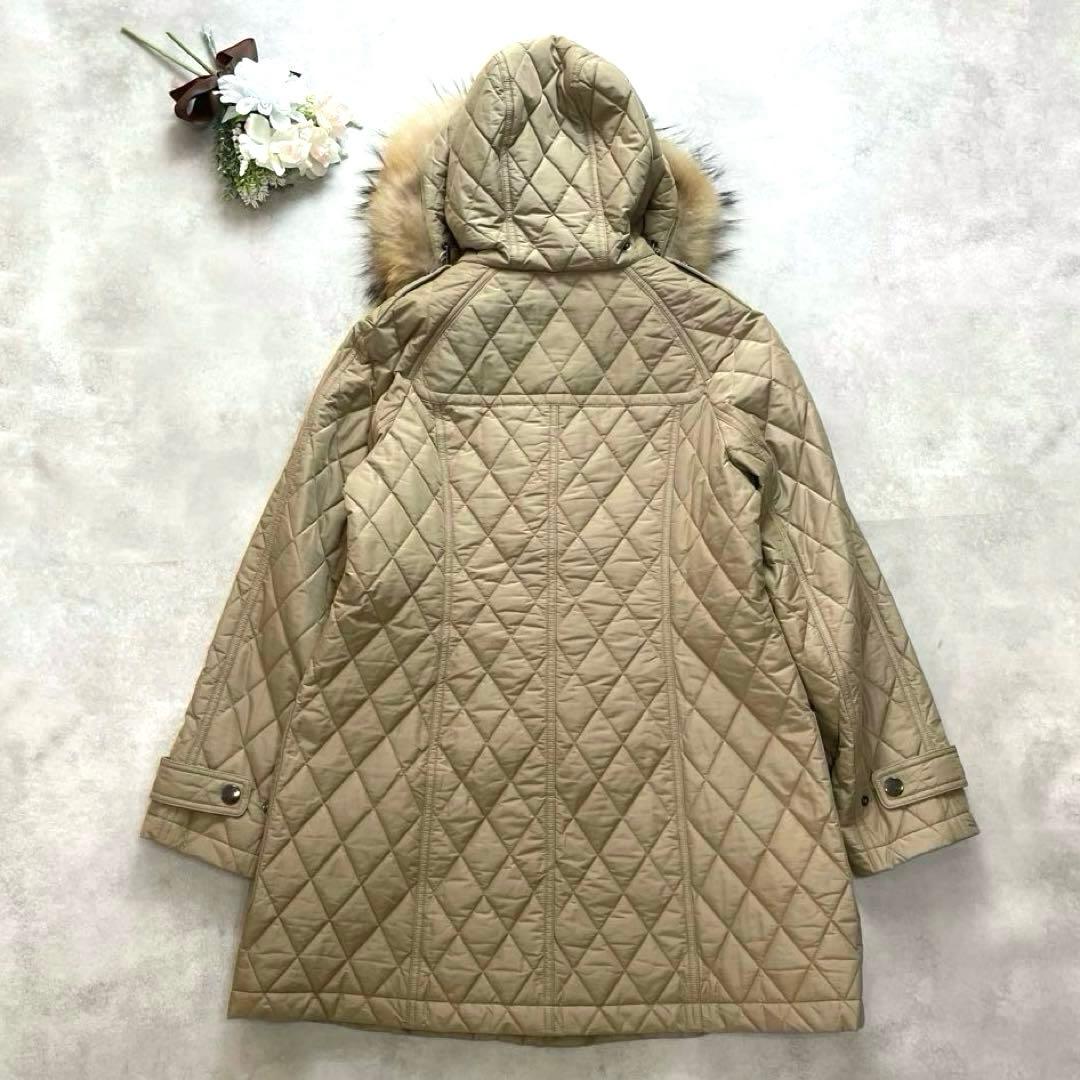 大きいサイズ✨バーバリーロンドン ダッフルコート ノバチェック ベージュ 44