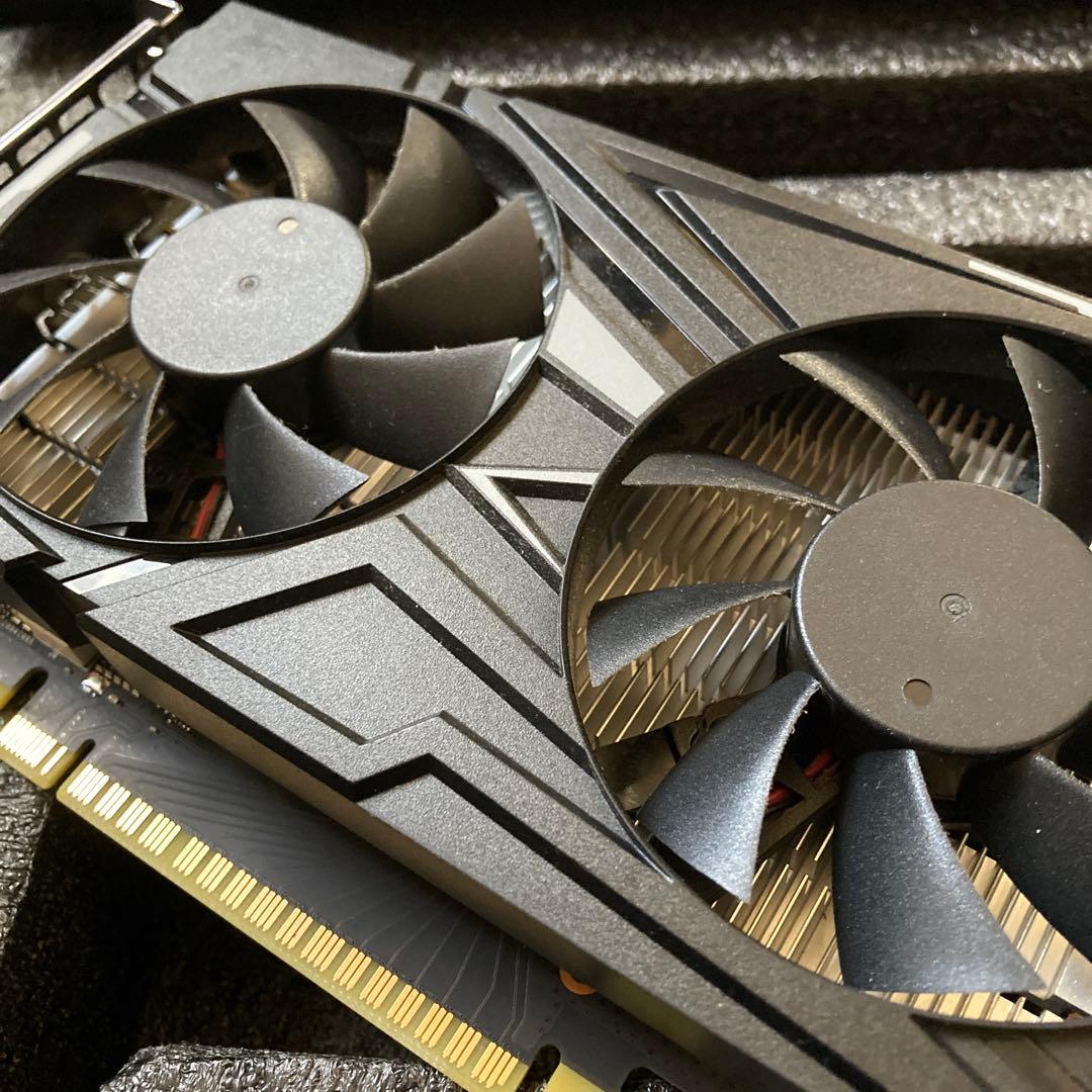 【中古ジャンク】玄人志向 NVIDIA GeForce GTX1650 グラボ