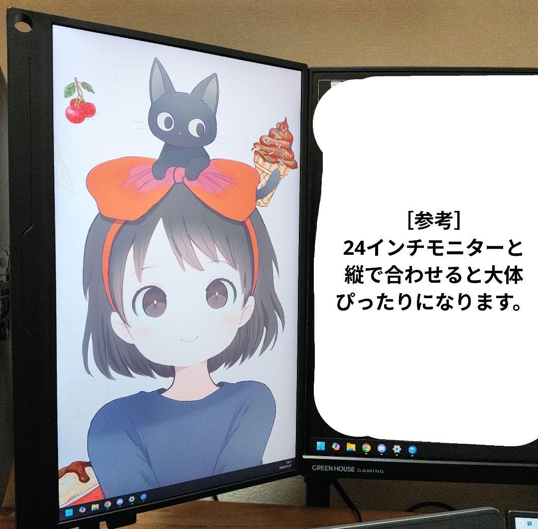 ［2台セット］14インチ　4Kモバイルモニター