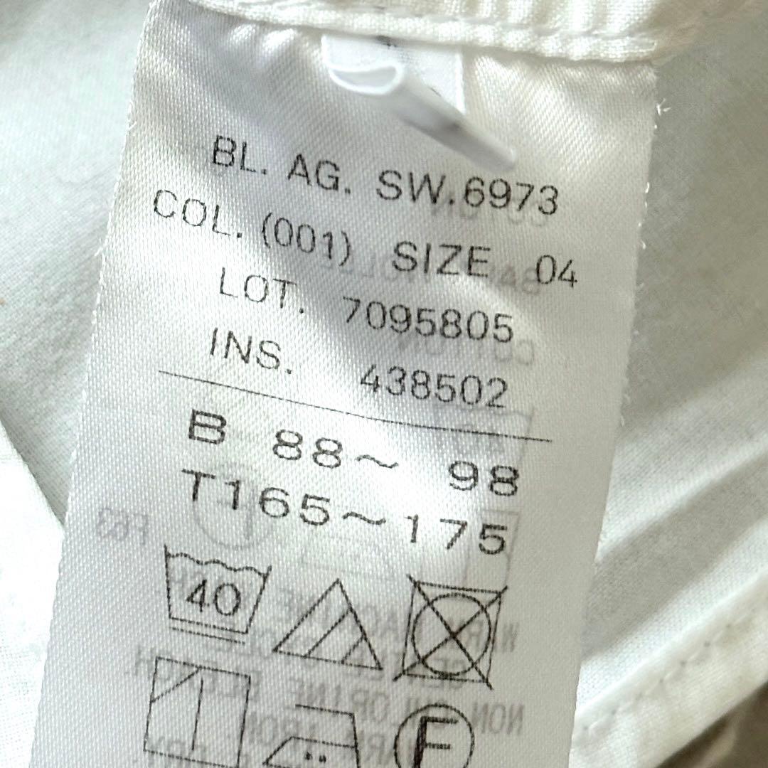 ATON 2023AW レギュラーカラーシャツ ホワイト サイズM 04 大きめ