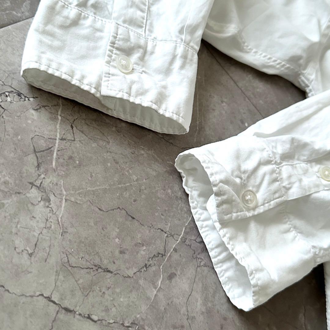 ATON 2023AW レギュラーカラーシャツ ホワイト サイズM 04 大きめ